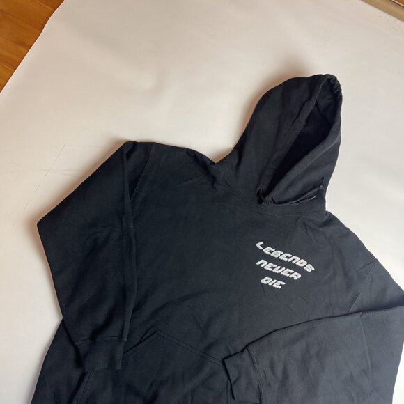 JUICE WRLD x FAZE CLAN Hoodie Colab Legends Never Die” - Sz M - Read - Picture 5 of 14
